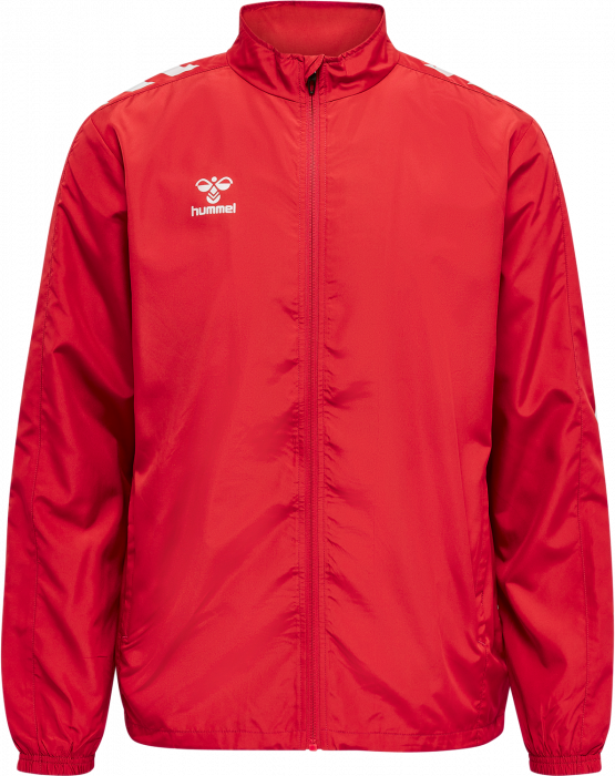 Hummel - Core Xk Micro Jacket - True Red & blanco