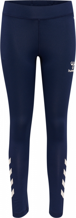 Hummel - Core Xk Tights Junior - Marine & biały