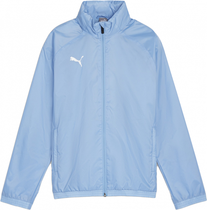 Puma - Teamgoal All Weather Jacket Jr - Bleu clair