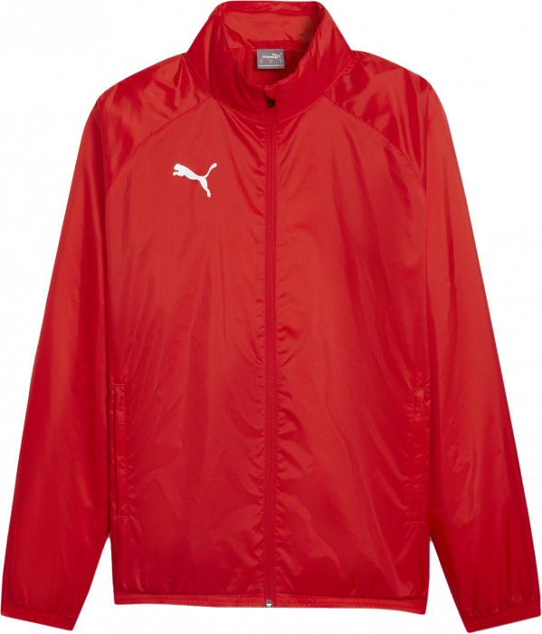 Puma - Teamgoal All Weather Jacket - Czerwony & biały