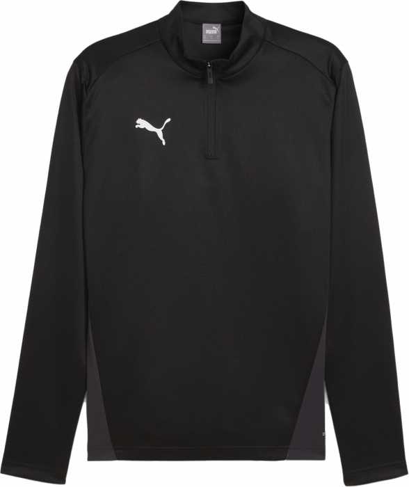 Puma - Team Goal Training Top With Half Zip Jr - Svart