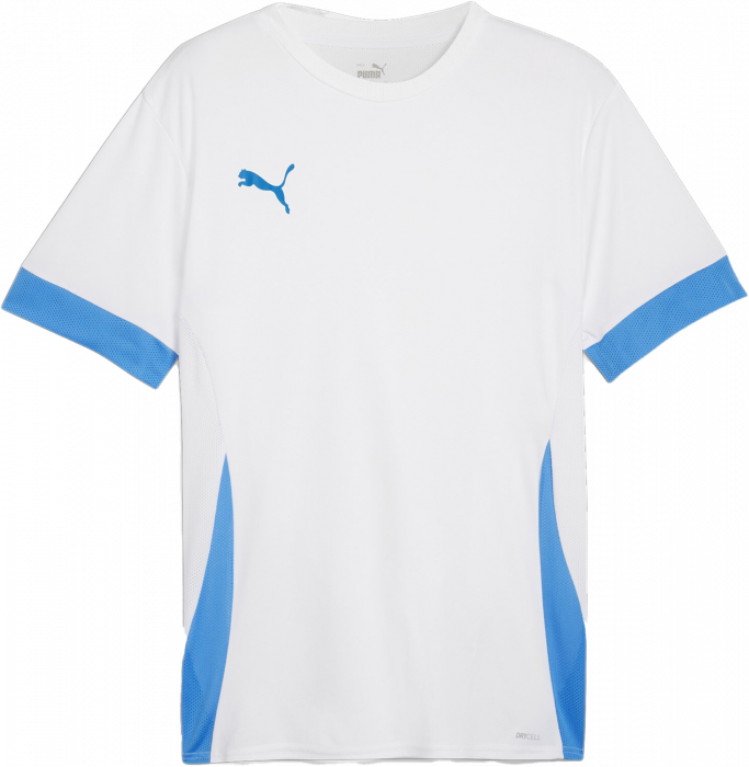 Puma - Teamgoal Matchday Jersey - White & blue lemonade