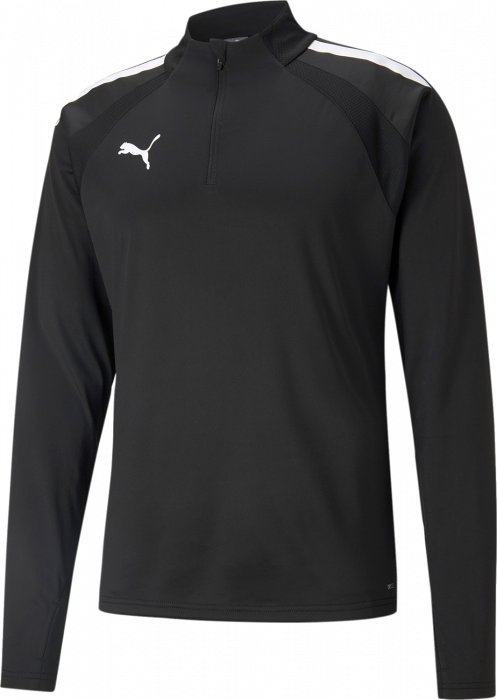 Puma - Teamliga Training 1/4 Zip Top - Schwarz