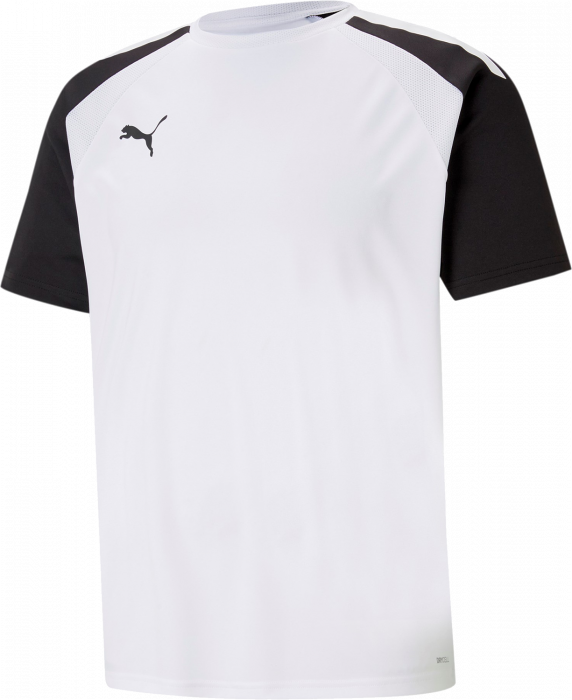 Puma - Teampacer Jersey Jr - Biały & czarny