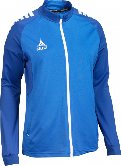 Select - Spain V25 Training Zip Jacket Women - Blu & bianco